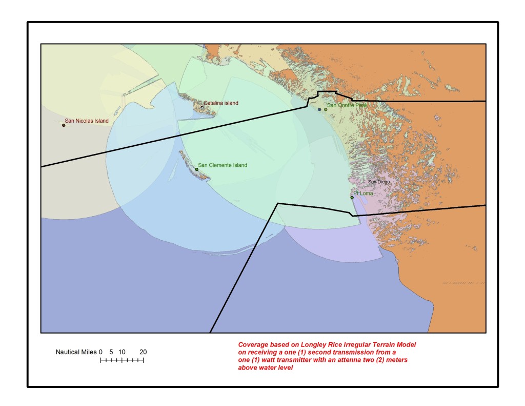 Rescue 21 Distress System coverage area