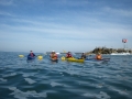 Paddling near Mission Bay Channel